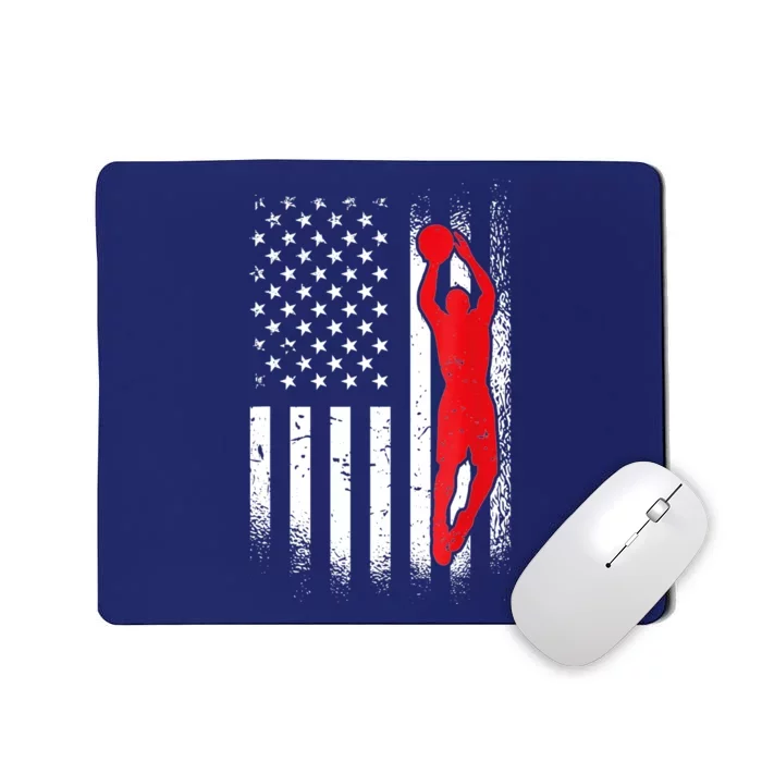 Basketball Player - American Basketball Lover Mousepad