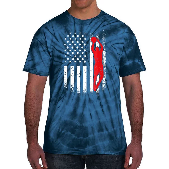 Basketball Player - American Basketball Lover Tie-Dye T-Shirt