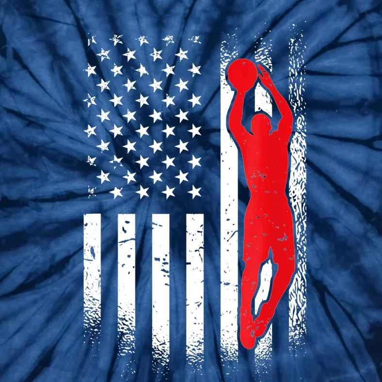 Basketball Player - American Basketball Lover Tie-Dye T-Shirt