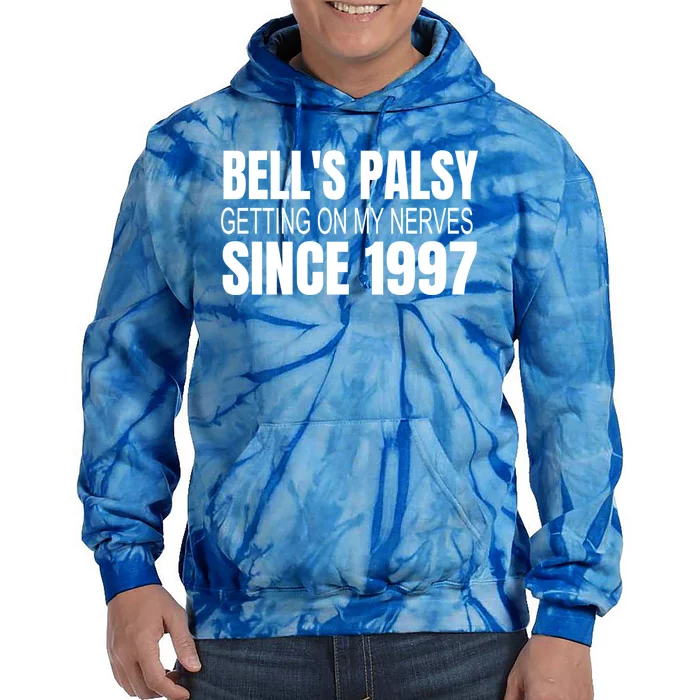 Bell's Palsy Awareness Facial Palsy Cool Gift Tie Dye Hoodie