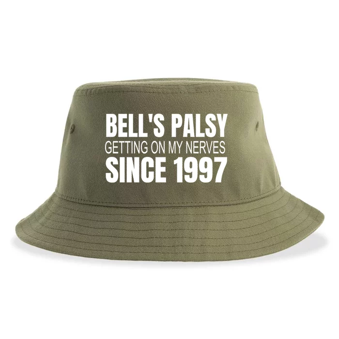 Bell's Palsy Awareness Facial Palsy Cool Gift Sustainable Bucket Hat