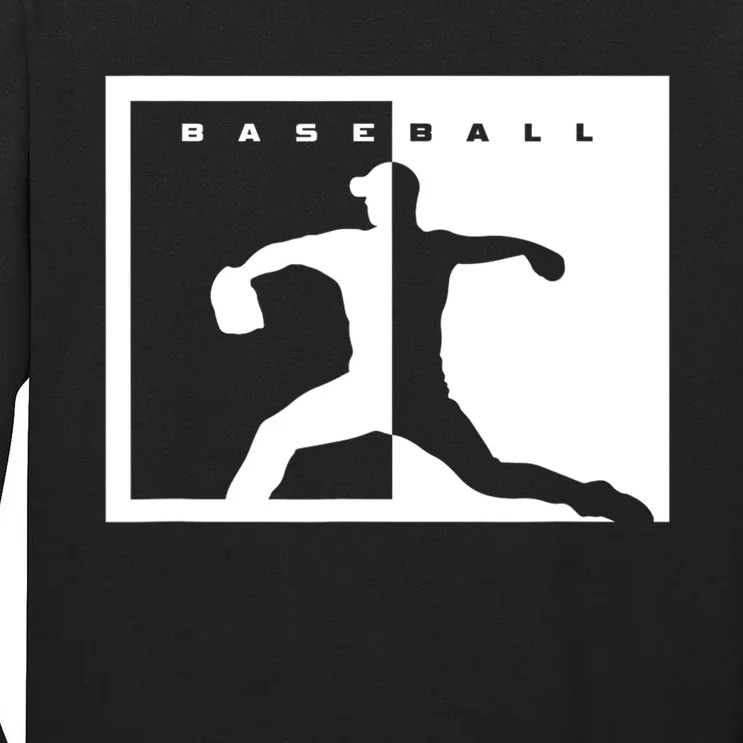 Baseball Pitcher Apparel Baseball Tall Long Sleeve T-Shirt