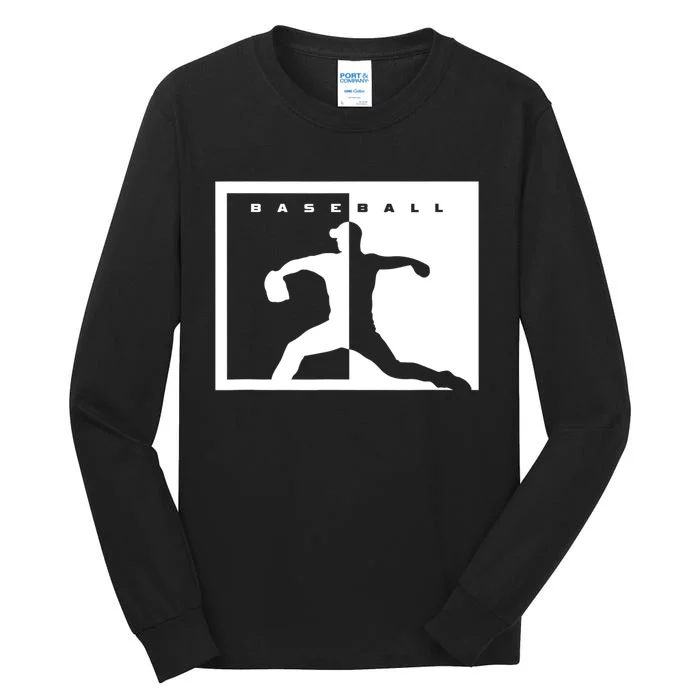 Baseball Pitcher Apparel Baseball Tall Long Sleeve T-Shirt