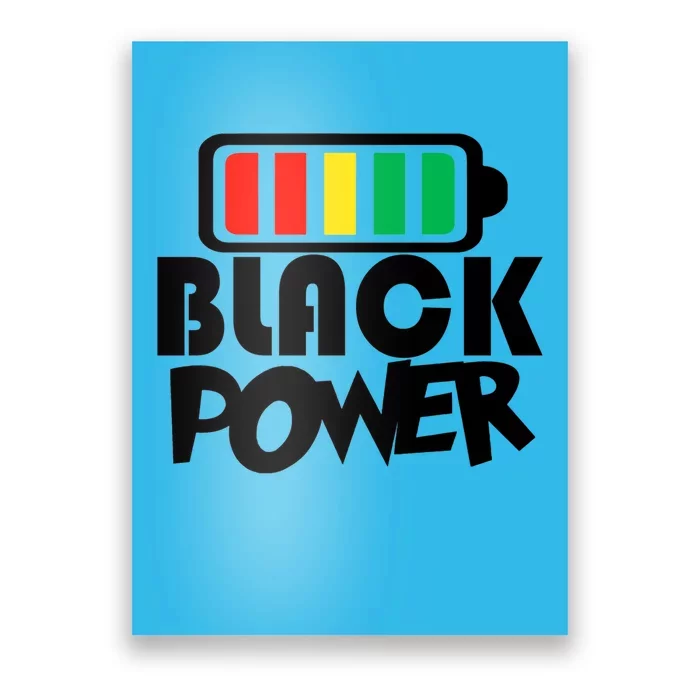 Black Power Afro American Melanin Black Lives Matter Gift Poster