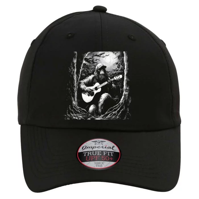 Bigfoot Playing Acoustic Guitar The Original Performance Cap