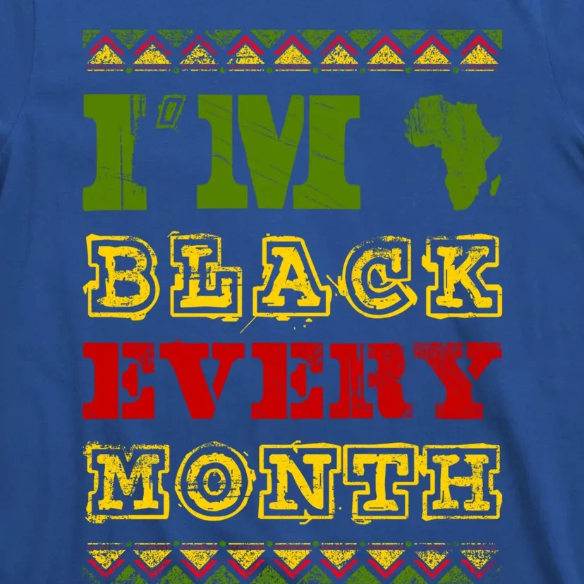 Black Pride African Culture Black History Month Gift T-Shirt