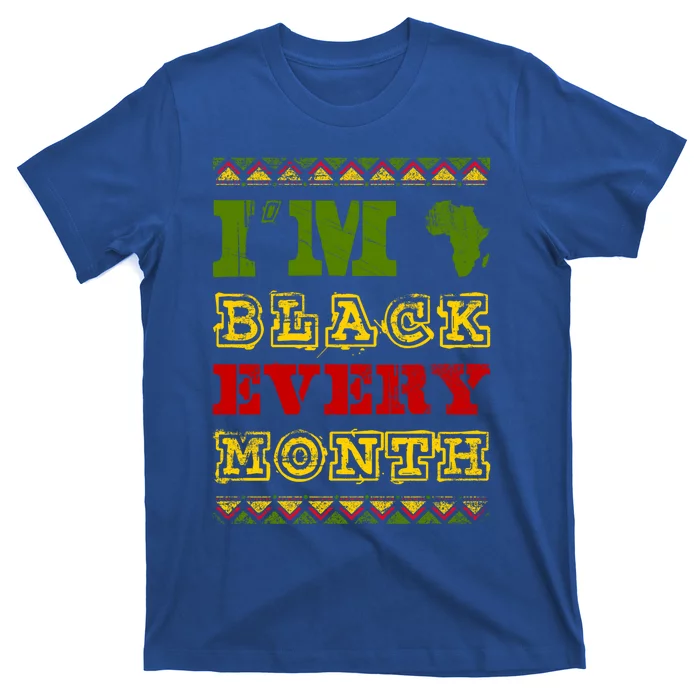 Black Pride African Culture Black History Month Gift T-Shirt