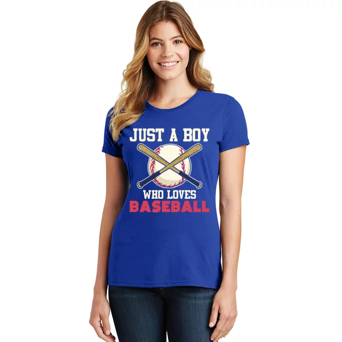 Baseball Player American Sport Baseball Fan Baseball Cute Gift Women's T-Shirt