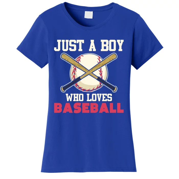 Baseball Player American Sport Baseball Fan Baseball Cute Gift Women's T-Shirt