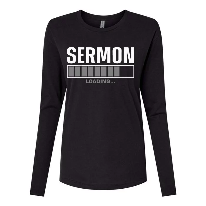 Best Pastor Appreciation Art For Religious Minister Preacher Womens Cotton Relaxed Long Sleeve T-Shirt