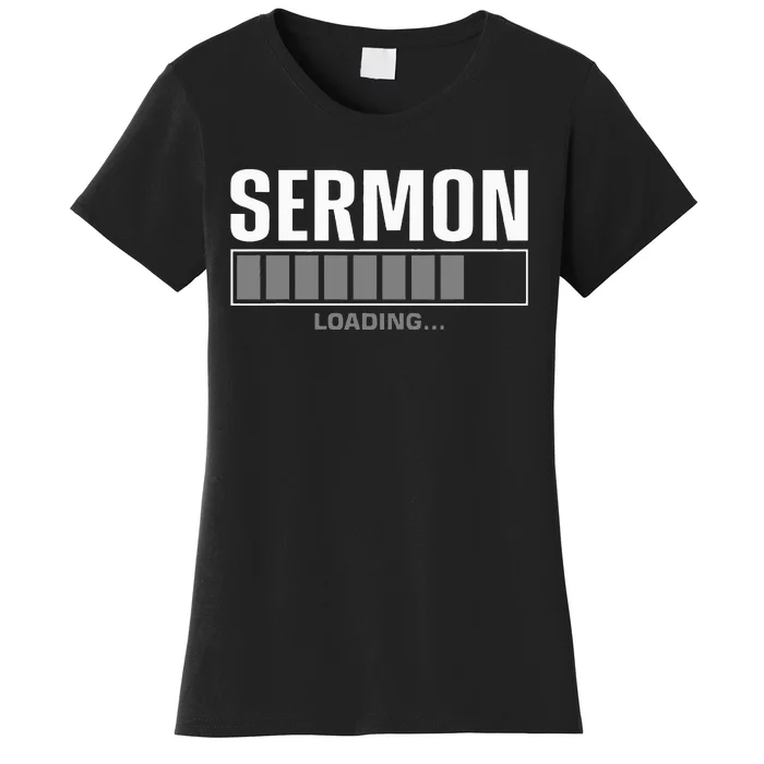 Best Pastor Appreciation Art For Religious Minister Preacher Women's T-Shirt