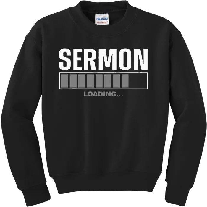 Best Pastor Appreciation Art For Religious Minister Preacher Kids Sweatshirt