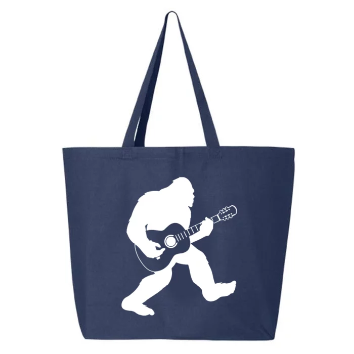 Bigfoot Playing Acoustic Guitar 25L Jumbo Tote