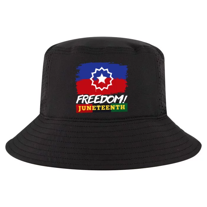 Black Proud African American For Juneteenth Flag Cool Comfort Performance Bucket Hat