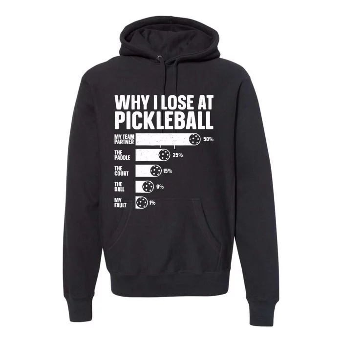 Best Pickleball Art For Sport Pickleball Player Premium Hoodie