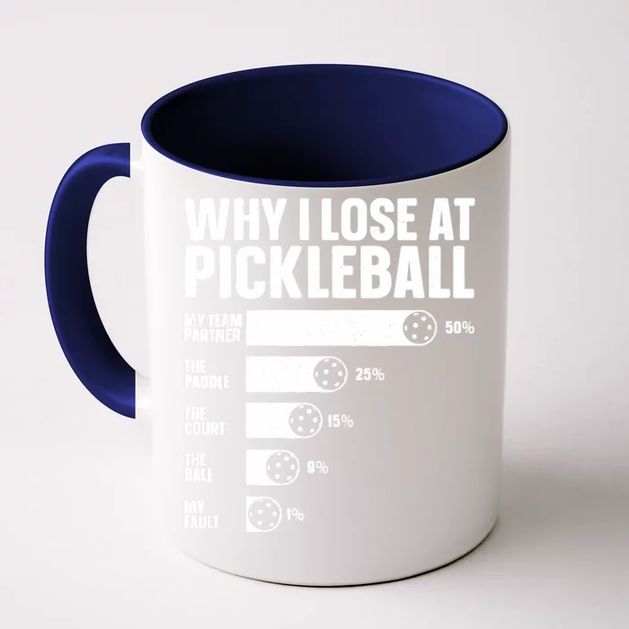 Best Pickleball Art For Sport Pickleball Player Front & Back Coffee Mug