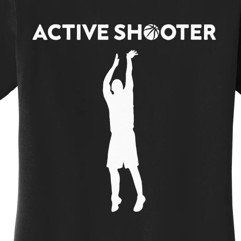 Basketball Player Active Shooter Basketball Lovers Men Women Women's T-Shirt