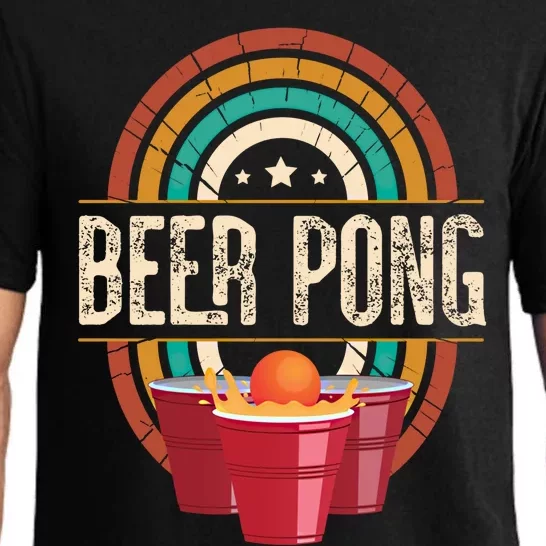 Beer Pong Beer Lovers Beer Pong Meaningful Gift Pajama Set