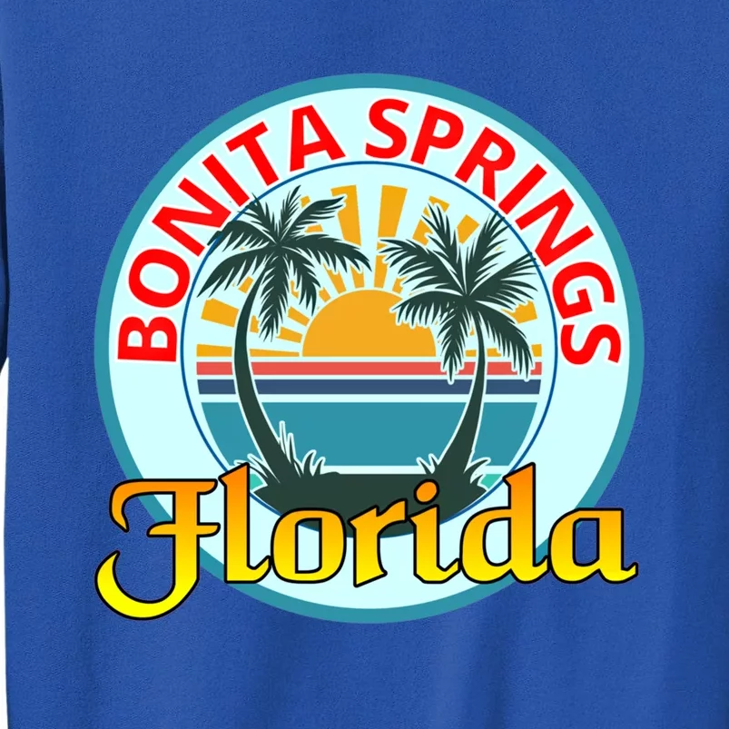 Beach Please Bonita Springs Florida Beach Spring Break Gift Tall Sweatshirt