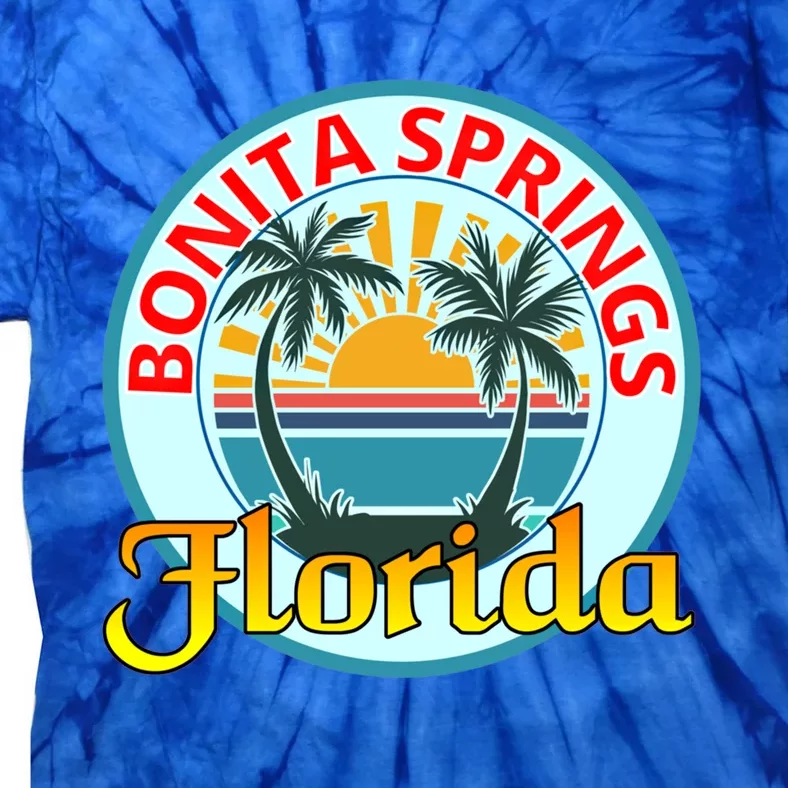 Beach Please Bonita Springs Florida Beach Spring Break Gift Tie-Dye T-Shirt