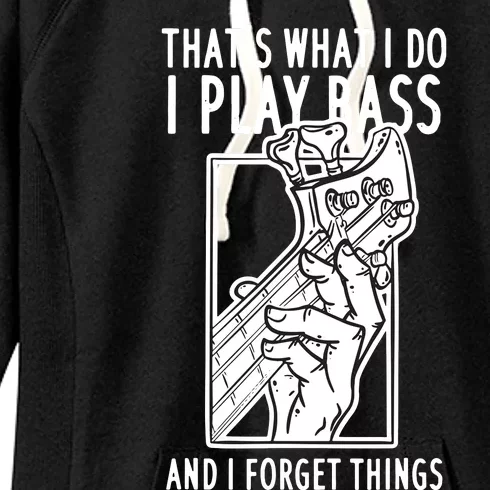 Bass Player Bass Guitar Women's Fleece Hoodie