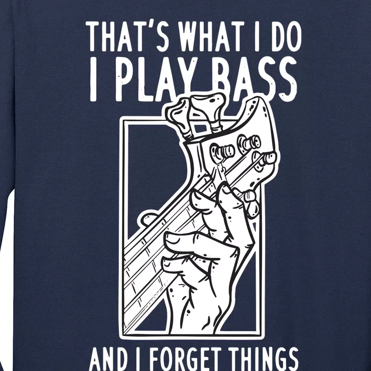 Bass Player Bass Guitar Long Sleeve Shirt