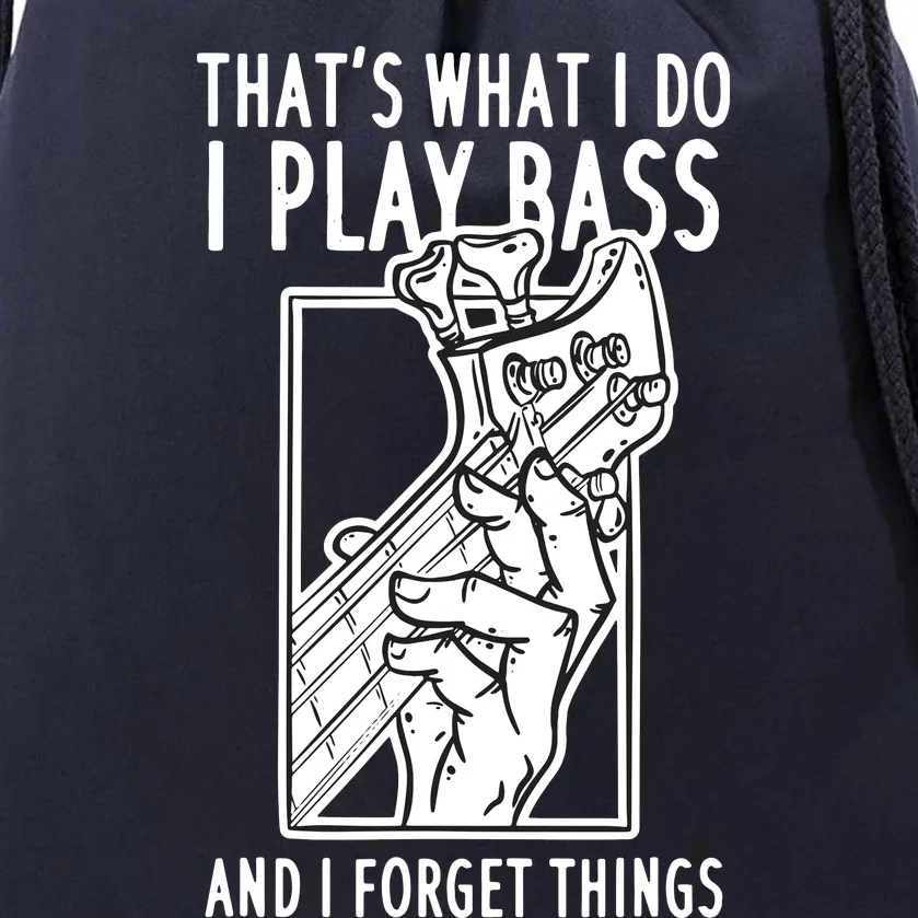 Bass Player Bass Guitar Drawstring Bag