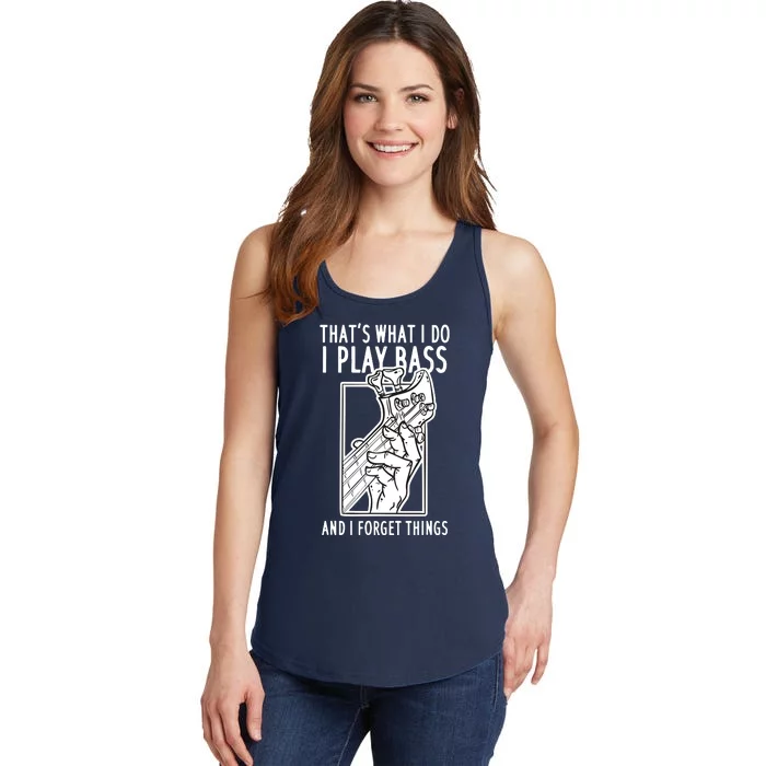 Bass Player Bass Guitar Ladies Essential Tank