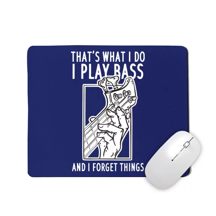 Bass Player Bass Guitar Mousepad