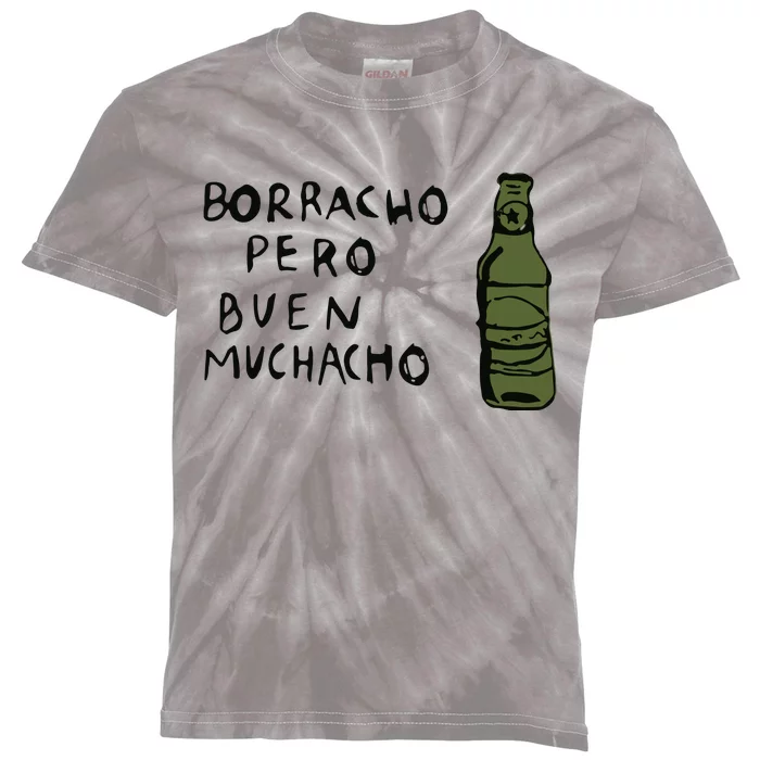 Borracho Pero Buen Muchacho Kids Tie-Dye T-Shirt