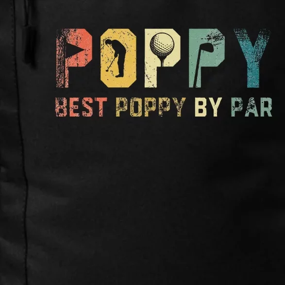 Best Poppy By Par Fathers Day Gift Golf Golfer Daily Commute Backpack