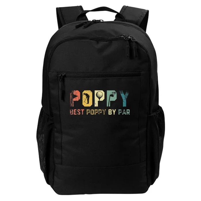 Best Poppy By Par Fathers Day Gift Golf Golfer Daily Commute Backpack