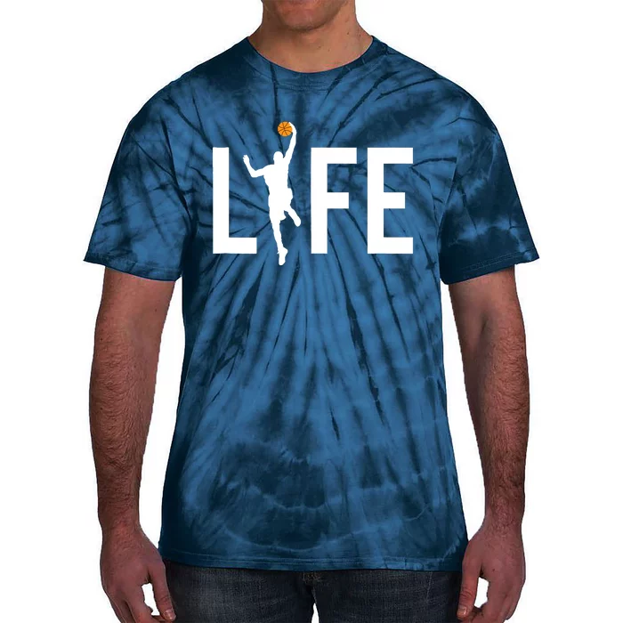 Basketball Player Ball is Life Gifts for Basketball Lover Tie-Dye T-Shirt