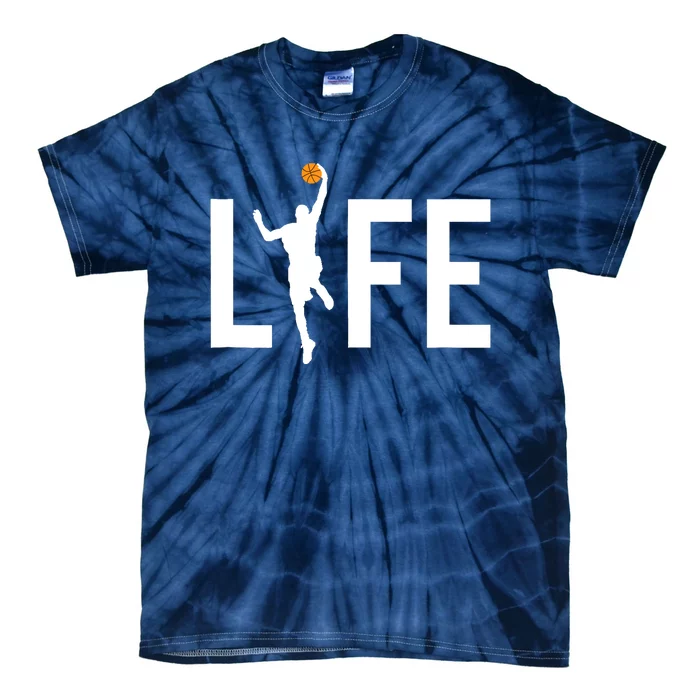 Basketball Player Ball is Life Gifts for Basketball Lover Tie-Dye T-Shirt