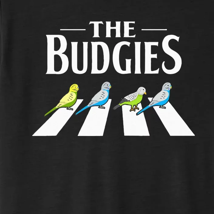 Budgie Parakeet Bird Design for a Budgerigar Owner ChromaSoft Performance T-Shirt