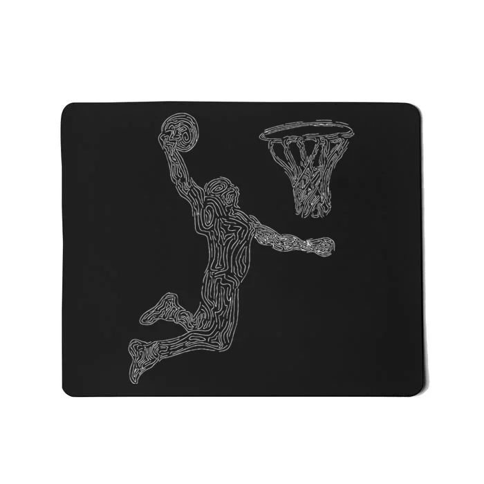 Basketball Player Basketballer Sports Evolution Mousepad