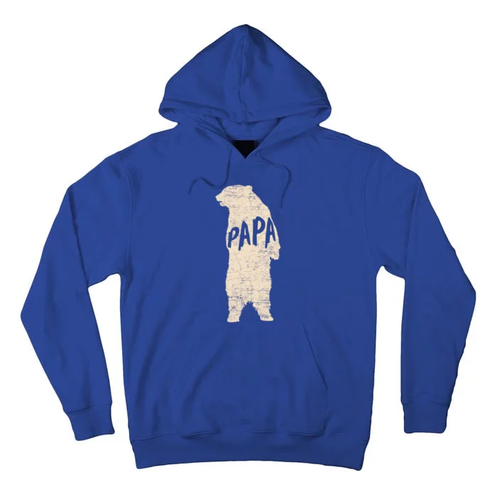 Big Papa Bear Hug Father Novelty Cute Gift Tall Hoodie