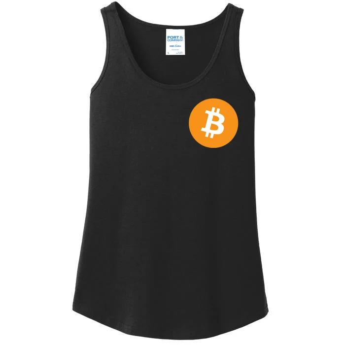 Bitcoin Pocket Ladies Essential Tank