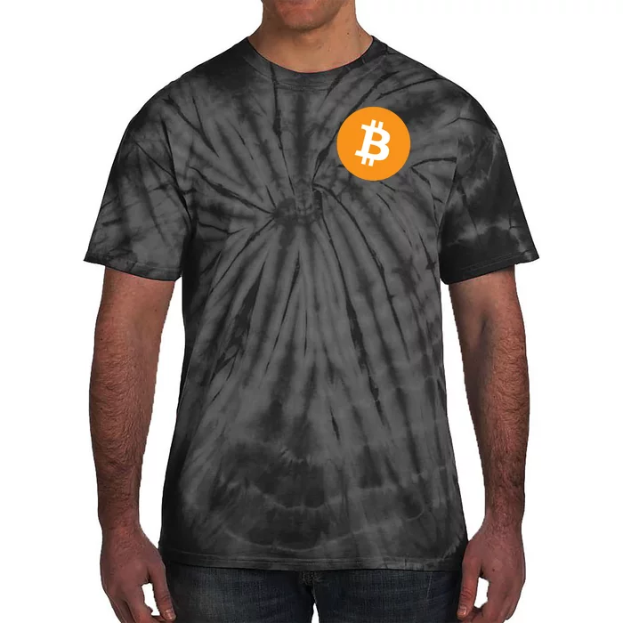 Bitcoin Pocket Tie-Dye T-Shirt