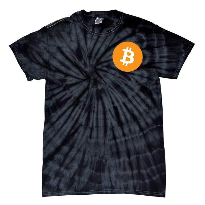 Bitcoin Pocket Tie-Dye T-Shirt