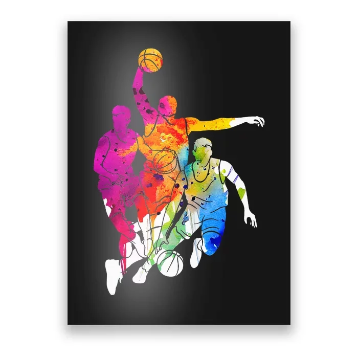 Basketball Player Basketball Poster