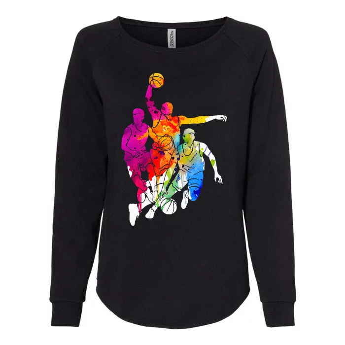 Basketball Player Basketball Womens California Wash Sweatshirt