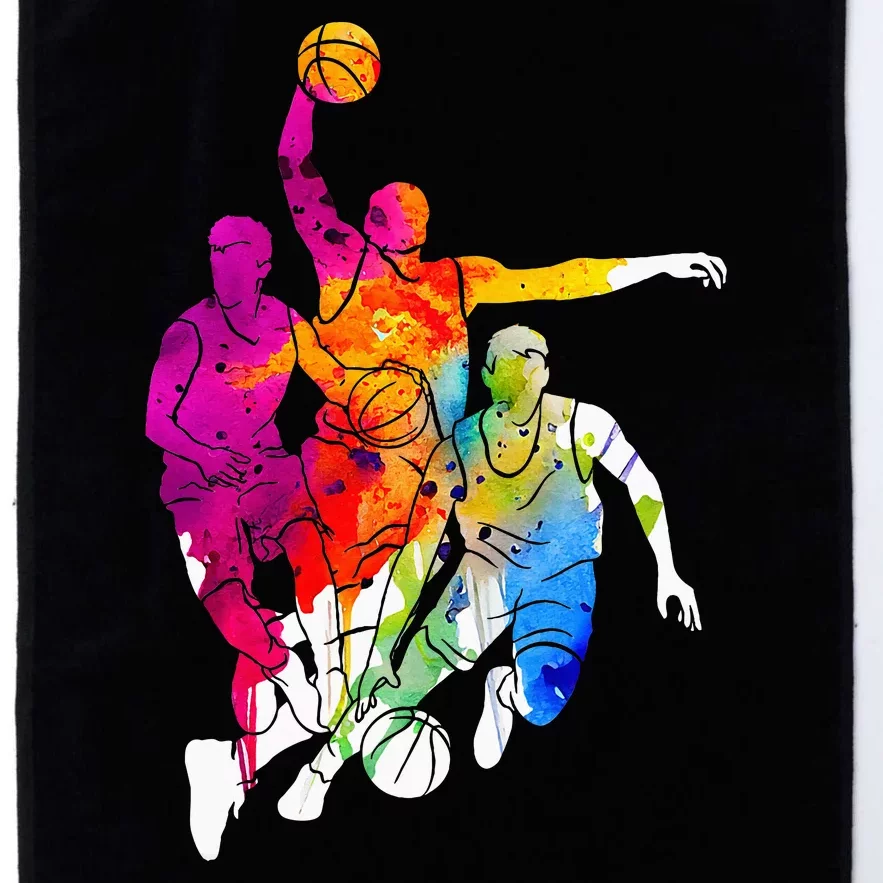 Basketball Player Basketball Platinum Collection Golf Towel