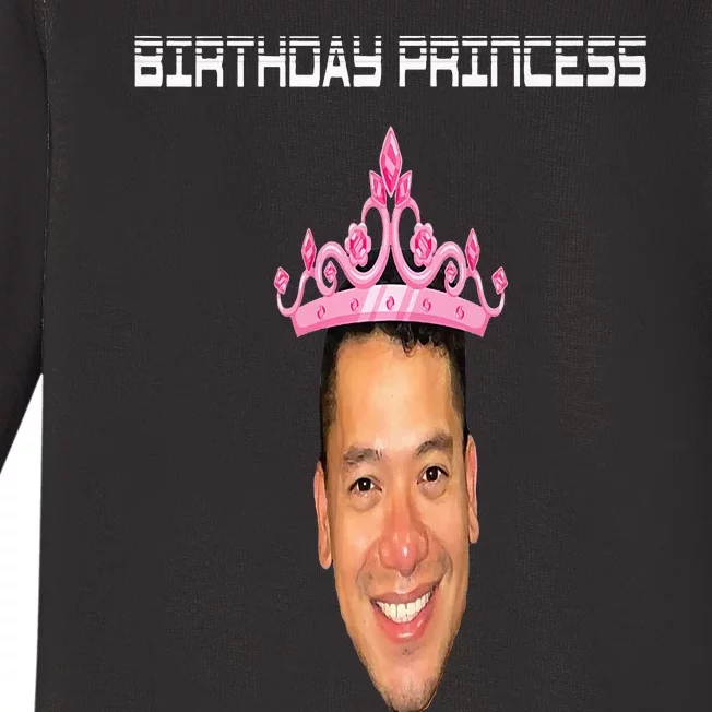 Birthday Princess Baby Long Sleeve Bodysuit