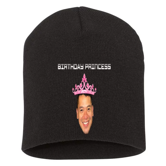 Birthday Princess Short Acrylic Beanie