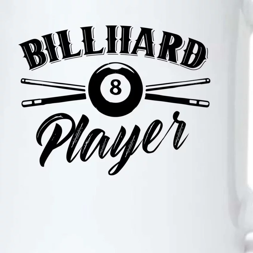 Billard Player Billiard Pool Lover Gift Black Color Changing Mug