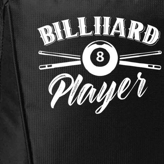 Billard Player Billiard Pool Lover Gift City Backpack