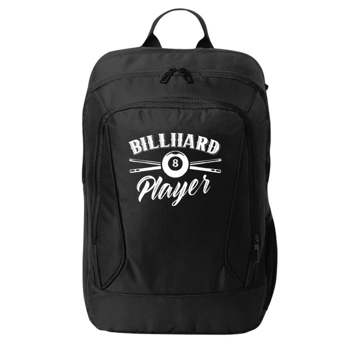 Billard Player Billiard Pool Lover Gift City Backpack