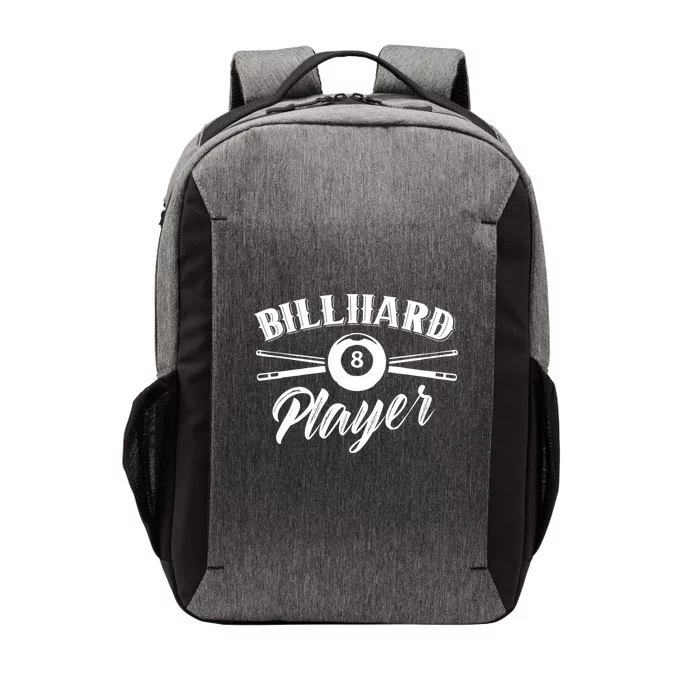 Billard Player Billiard Pool Lover Gift Vector Backpack