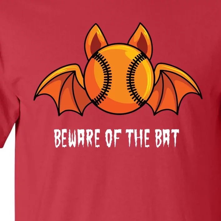 Baseball Player Bat Halloween Softball Costume Party Tall T-Shirt